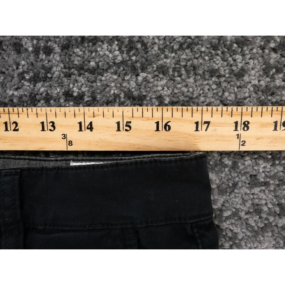 Rag & Bone Pants Mens 32 Actual 34x31 Black Fit 2 Stretch Twill Chino Slim Fit